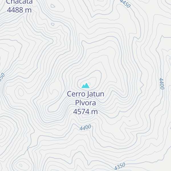 Map of Cerro Jatun Plvora