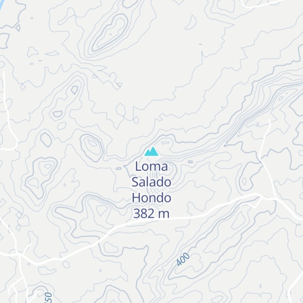 Map of Loma Salado Hondo
