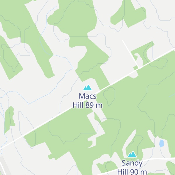 Map of Macs Hill