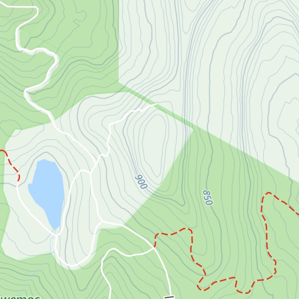 Map of Beech Mountain