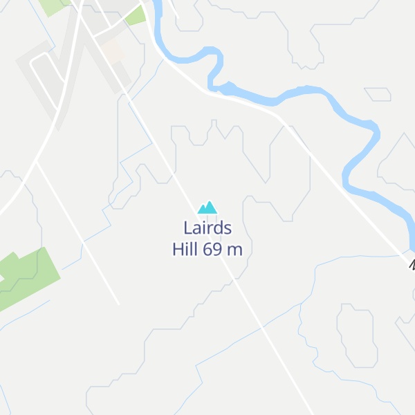 Map of Lairds Hill