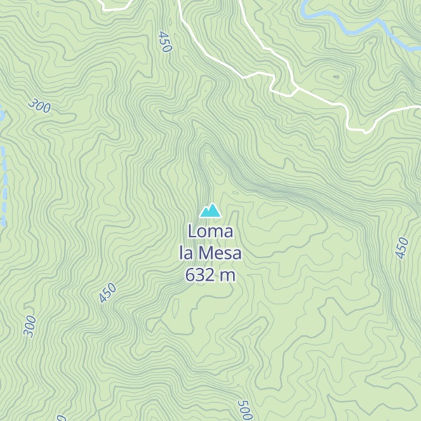 Map of Loma la Mesa