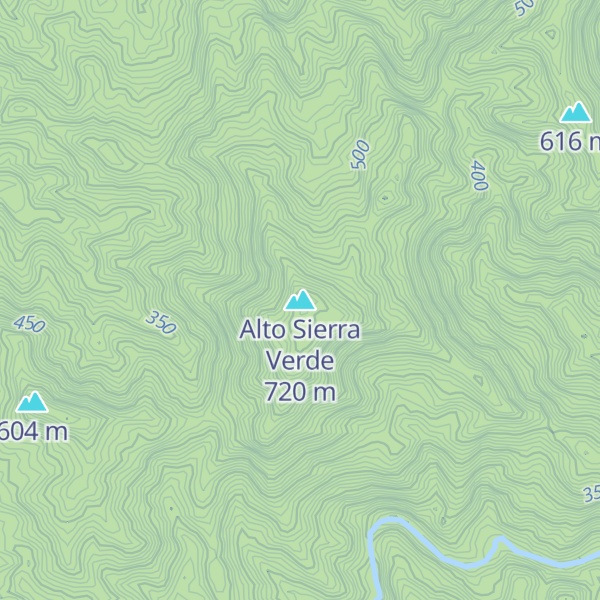 Map of Alto Sierra Verde