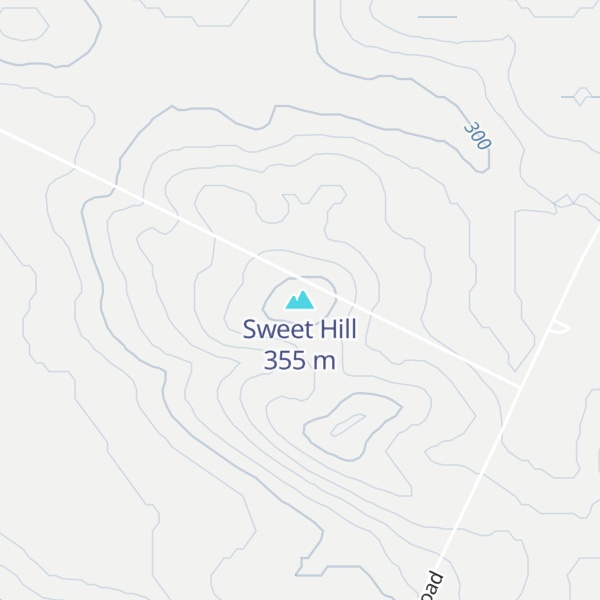Map of Sweet Hill