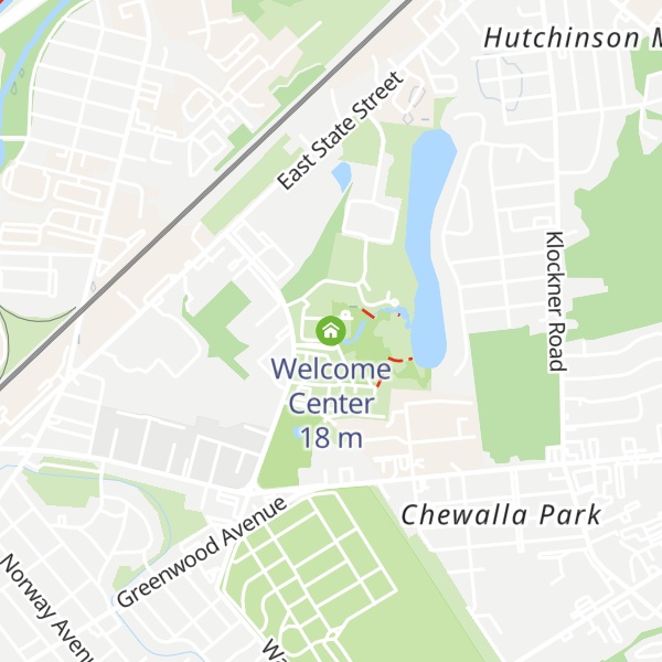 Map of Welcome Center