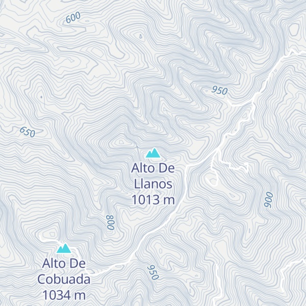 Map of Alto De Llanos