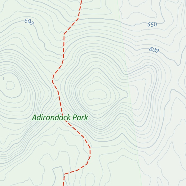 Map of Dog Pond Mountain