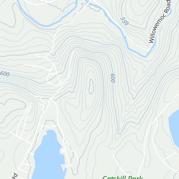 Map of Bald Mountain