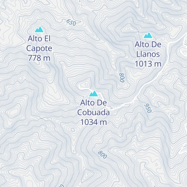 Map of Alto De Cobuada