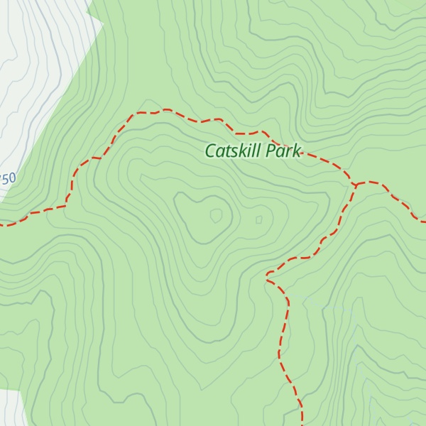 Map of Hodge Pond Hill