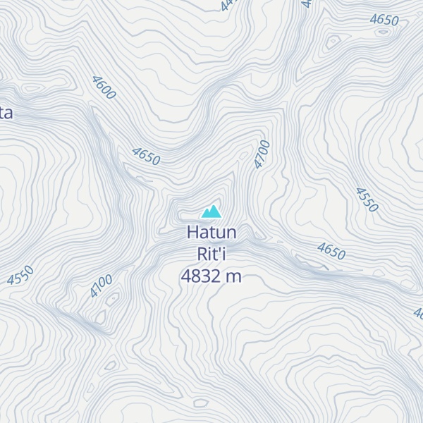 Map of Hatun Rit'i
