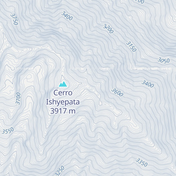 Map of Cerro Paicopata