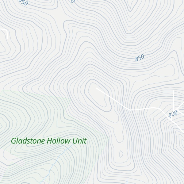 Map of Mount Pisgah