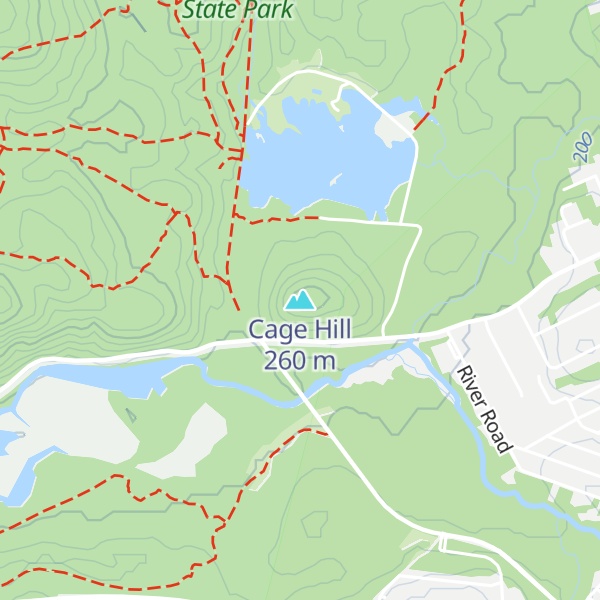 Map of Cage Hill