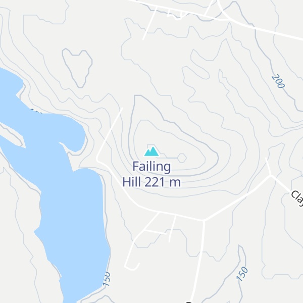 Map of Failing Hill