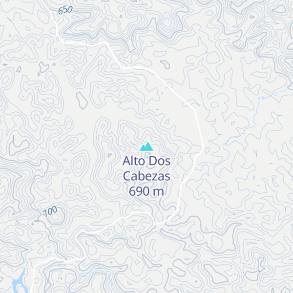 Map of Alto Dos Cabezas