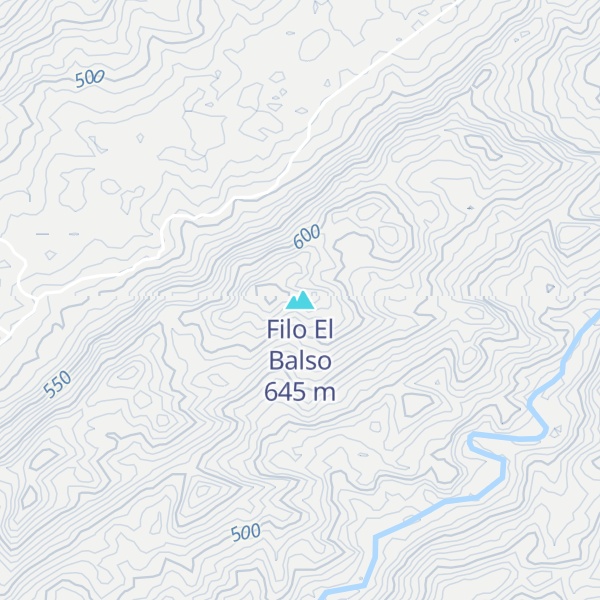 Map of Filo El Balso
