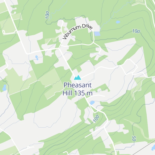 Map of Pheasant Hill