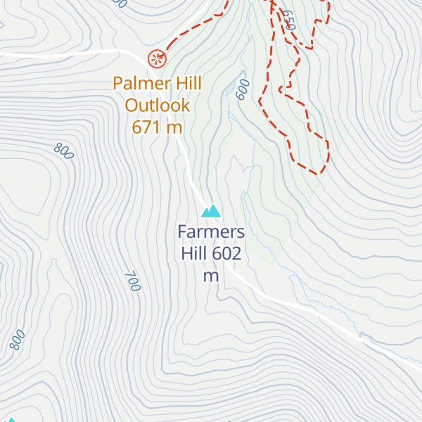 Map of Farmers Hill