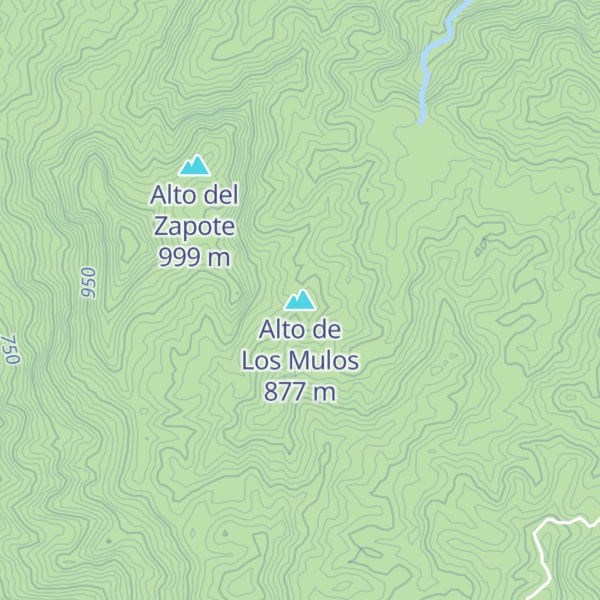 Map of Alto de Los Mulos