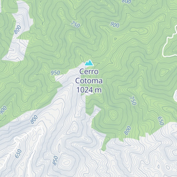 Map of Alto Del Burlon