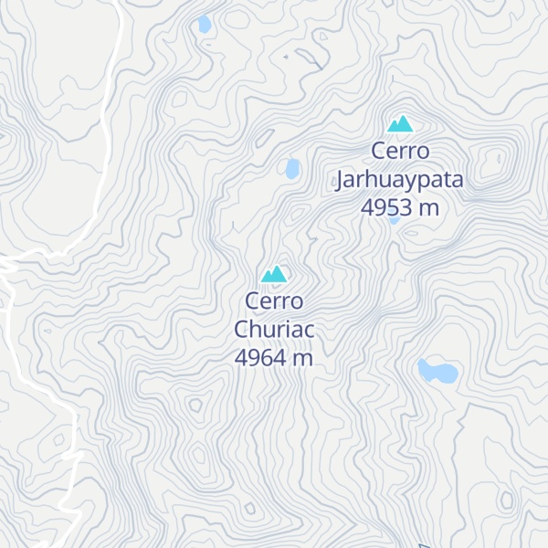 Map of Cerro Churiac