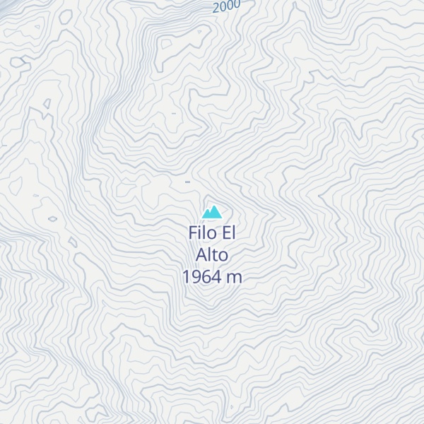 Map of Filo El Alto