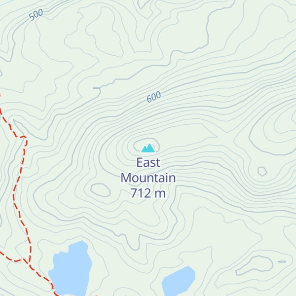 Map of East Mountain