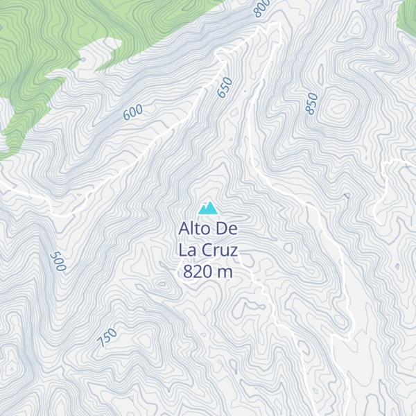 Map of Alto De La Cruz
