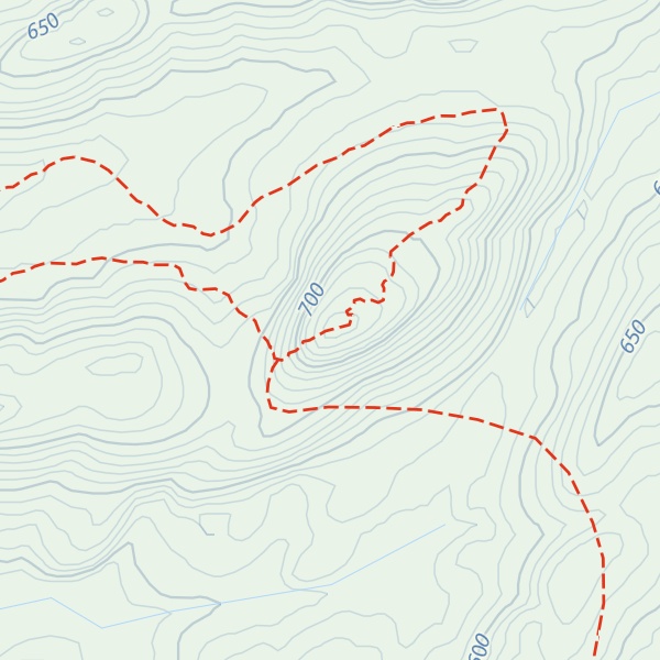 Map of Black Bear Mountain