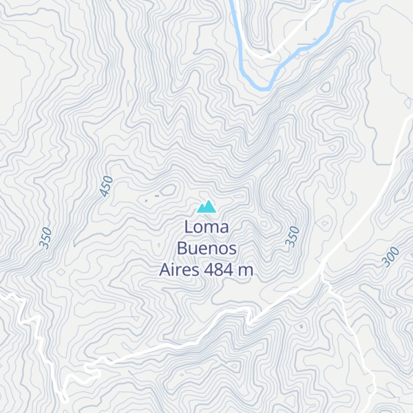 Map of Loma Buenos Aires