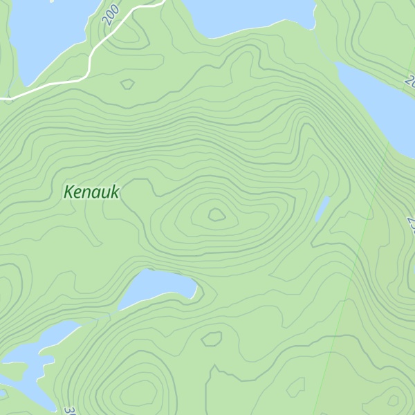 Map of Petit mont Chauve