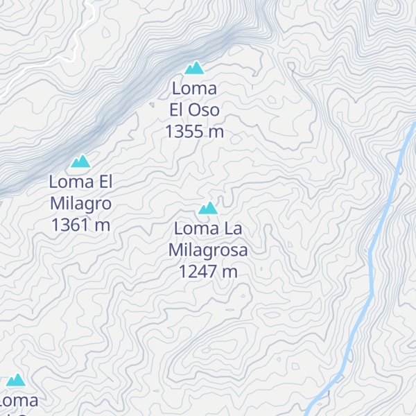 Map of Loma La Milagrosa