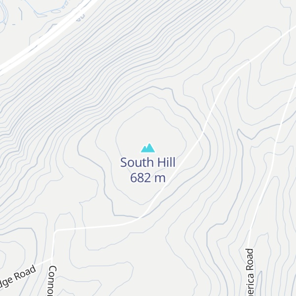 Map of South Hill