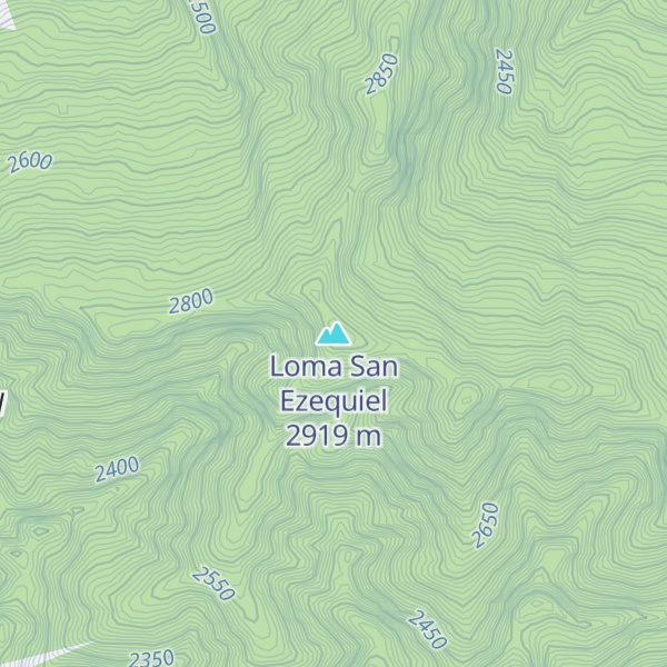 Map of Loma San Ezequiel