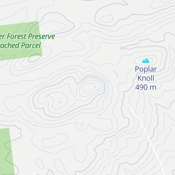 Map of Hedgehog Mountain