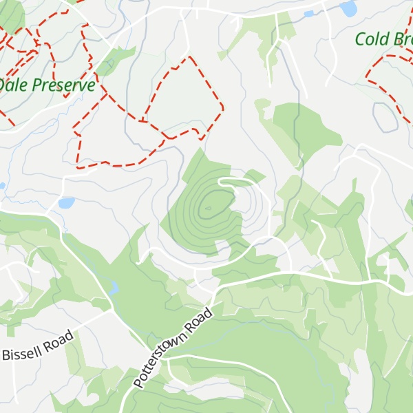 Map of Round Top