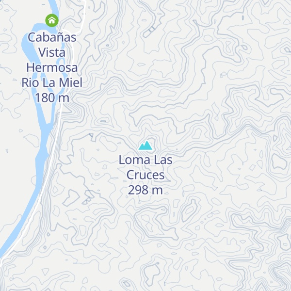 Map of Loma Las Cruces