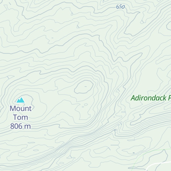 Map of Tom; Mount B