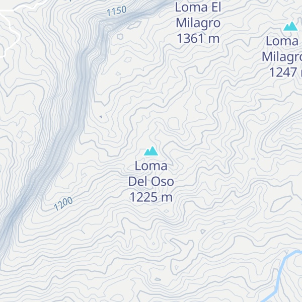 Map of Loma Del Oso