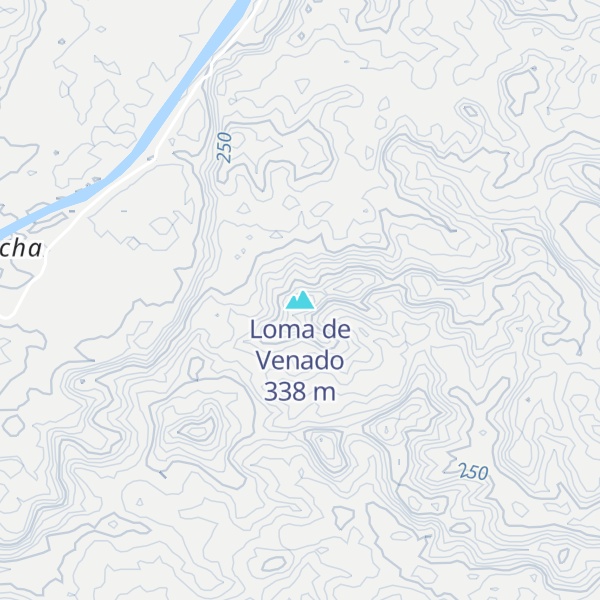 Map of Loma de Venado