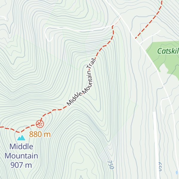 Map of Beech Hill