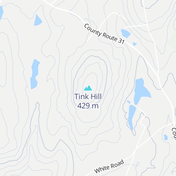 Map of Tink Hill