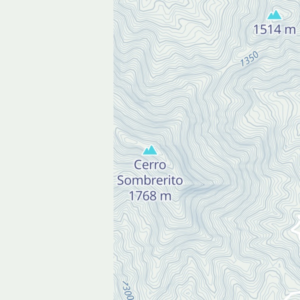 Map of Cerro Sombrerito