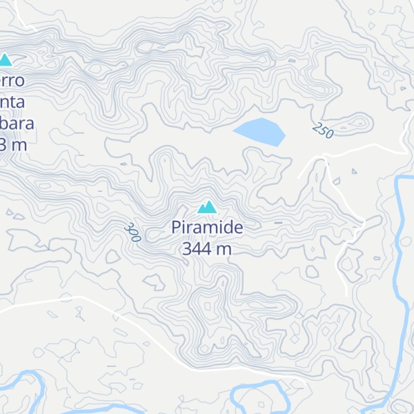 Map of Piramide