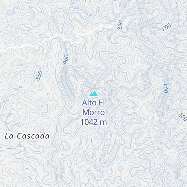 Map of Alto El Morro