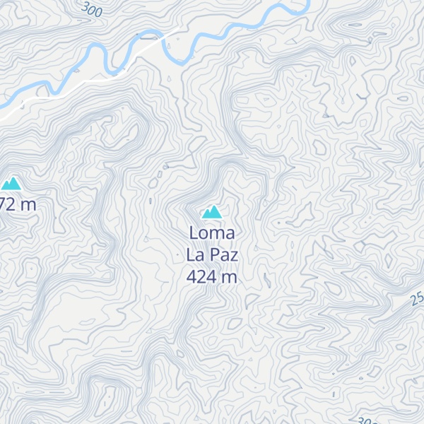 Map of Loma La Paz