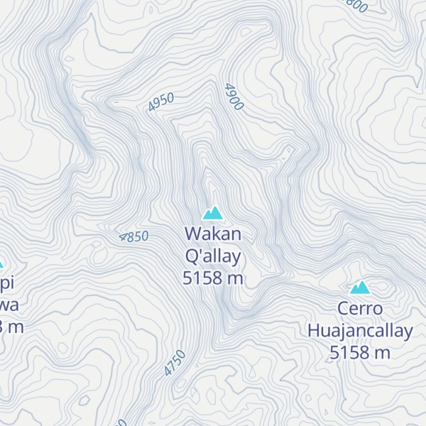 Map of Wakan Q'allay