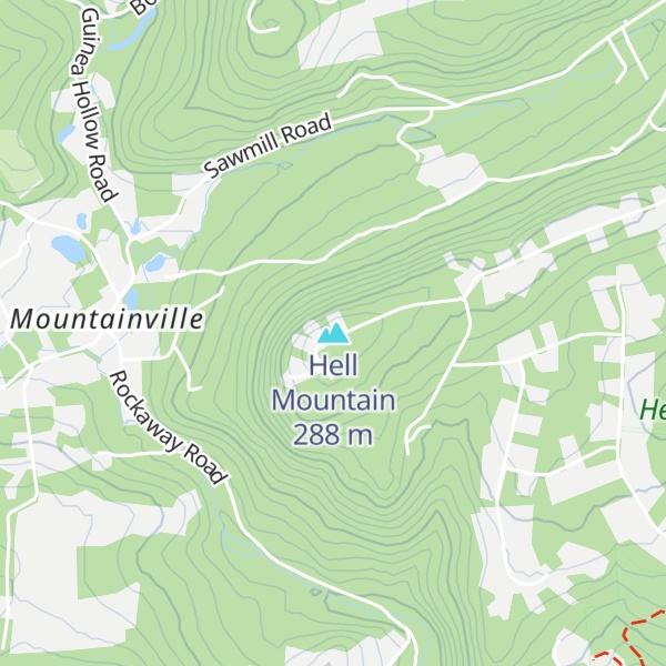 Map of Hell Mountain