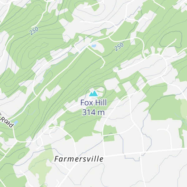 Map of Fox Hill